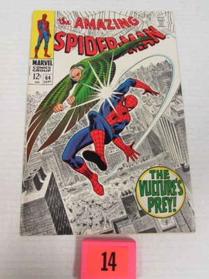 Amazing Spider-man #64 (1968) Vulture Appearance