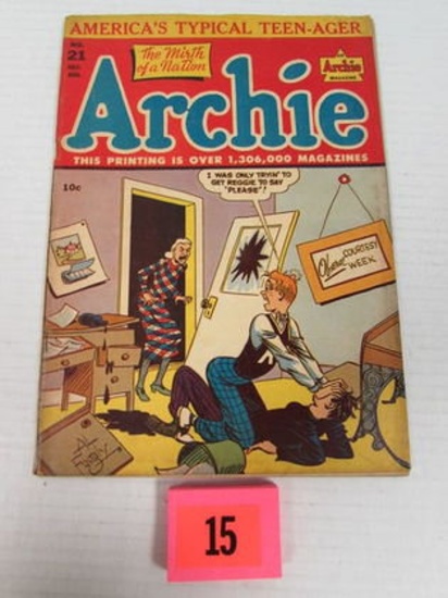 Archie Comics #21 (1946) Golden Age Rare