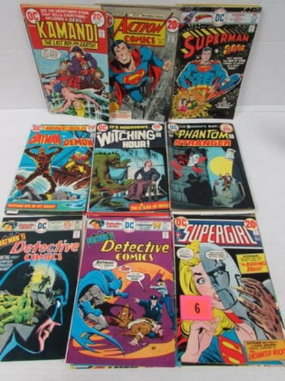Huge Lot (44) Mixed Bronze Age Dc Comics Batman, Superman, Horror+