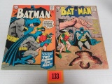 Batman #165 & 177 Silver Age Dc