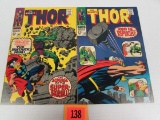 Thor #141 & 142 Silver Age Marvel High Grade