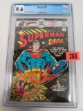 Superman #300 (1976) Swan/ Oskner Classic Cover Black Cover Cgc 9.6