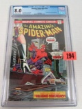 Amazing Spider-man #144 (1975) Gwen Stacy Clone Cgc 8.0