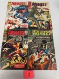 Avengers Silver Age Lot #34, 36, 37, 50