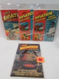 Lot (4) Golden Age True Aviation Comics