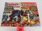 Fantastic Four #40 & 41 Silver Age Marvel Comics