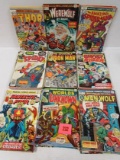 Huge Lot (81) Mixed Bronze Age Marvel Comics Spiderman, Avengers, Horror+