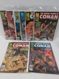 Savage Sword Of Conan Bronze Age Marvel Magazine Lot (8) High Grade