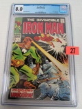 Iron Man #4 (1968) Unicorn Appearance Cgc 8.0
