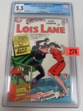 Lois Lane #70 (1966) Key 1st Appearance Catwoman Cgc 5.5