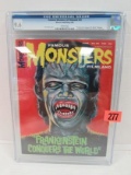 Famous Monsters Of Filmland #39 (1966) Classic Frankenstein Cover Cgc 9.6