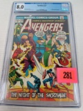Avengers #114 (1973) Classic Early Mantis Cover Cgc 8.0