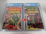 Crypt Of Shadows #4 (cgc 9.2), And #13 (cgc 9.4)