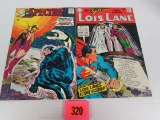 Spectre #3 & Lois Lane #90, Both Silver Age Neal Adams Covers