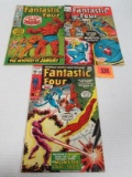 Fantastic Four Late Silver Age Lot #105, 106, 107