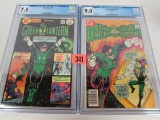 (2) Green Lantern Bronze Age Comics Cgc Graded #102, Dc Special #20
