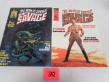 Doc Savage Marvel Magazine #1 & 2 Bronze Age