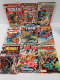 Huge Lot (74) Mixed Bronze Age Marvel Comics Spiderman, Avengers, Horror+