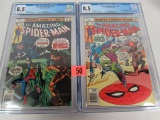 Amazing Spider-man #175 & 177 Cgc Bronze Lot 8.5