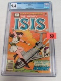 Isis #1 (1976) Dc Key 1st Issue Cgc 9.4