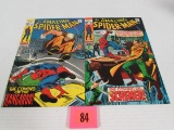 Amazing Spider-man #81 & 83 Key 1st Appearances The Kangaroo, Schemer