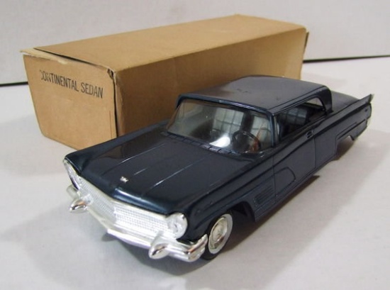 1960 Lincoln Continental Sedan Promo Car Dark Blue, W/ Orig. Box