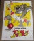 Original 1960 French Tom and Jerry Movie Poster 