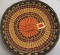 Large Vintage Hopi 3rd Mesa Polychrome Woven Plaque