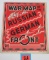 Ca. 1942 WWII War Map of the Russian & German Fronts
