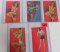 Lot of (5) 1940s Pin-Up Girl Mutoscope Arcade Cards