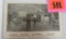 Antique Postcard Size Lynching Photo Souvenir Card