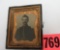 Civil War Union Officer Tin Type Photograph