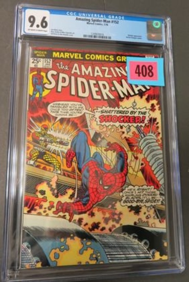 Amazing Spiderman #152 CGC 9.6 Shocker Appearance. Doctor Octopus Cameo