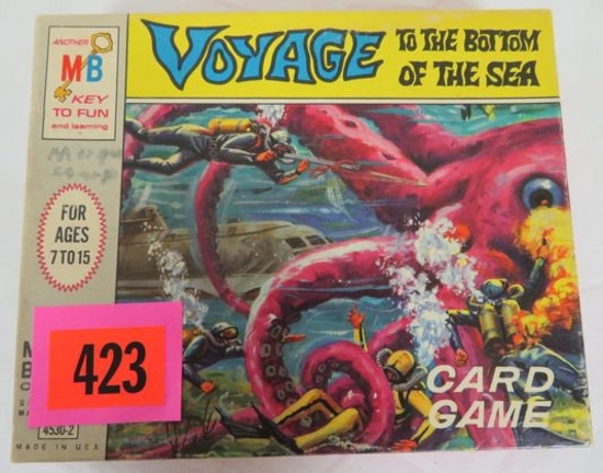 1964 "Voyage to the bottom of the Sea" TV Show Card Game