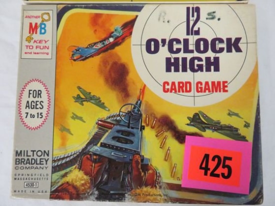 1965 "Twelve O'Clock High" TV Show Card Game