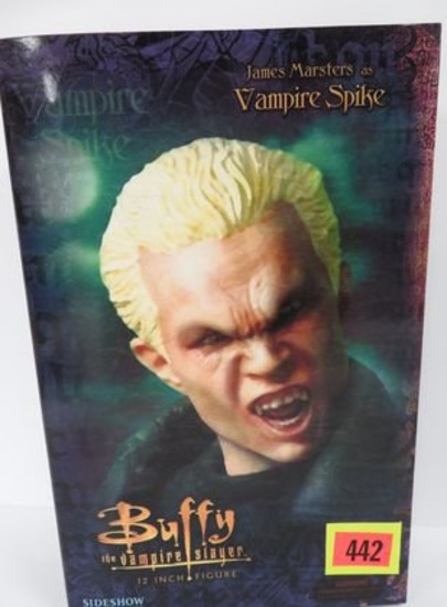 Sideshow Toys 12" Buffy the Vampire Slayer "Vampire Spike" Action Figure, MIB