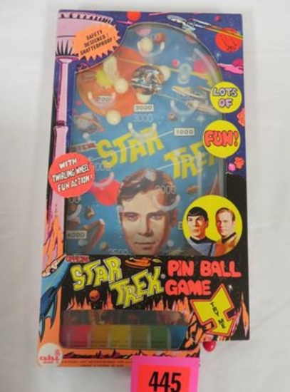 1976 Star Trek Toy Pinball Game in Orig. Package