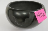 Vintage Indian Santa Clara Pottery Bowl by 