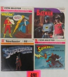 1960s/70s Viewmaster Slide Lot, Inc. Batman, Shazam, and Superman