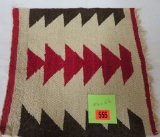 Antique Southwestern Indian/Native American Small Woven Blanket