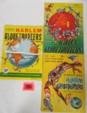 Group of Harlem Globetrotters Souvenir Programs, Inc. 1953-54, 1961-62, and 1963