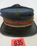 Authentic Indian War US Army Kepi Hat w/ Maroon Band