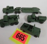 Vintage 1960s Lesney Military Vehicle Lot