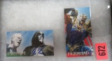 Lot of (2) Kingdom Come Alex Ross & Mark Waid Signed Chase Cards