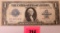 1923 US $1.00 Large Size Saddle Blanket Note