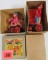 Group of (2) Occupied Japan Celluloid Toys in Orig. Boxes