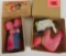 Group of (2) Occupied Japan Celluloid Toys in Orig. Boxes