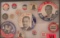 Case Lot of Johnson-Humphrey Presidential Pinbacks