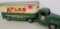 Rare 1950s Buddy L Atlas Moving Co Pressed Steel Truck