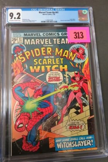 Marvel Team-Up #41 CGC 9.2 Scarlett Witch Appearance